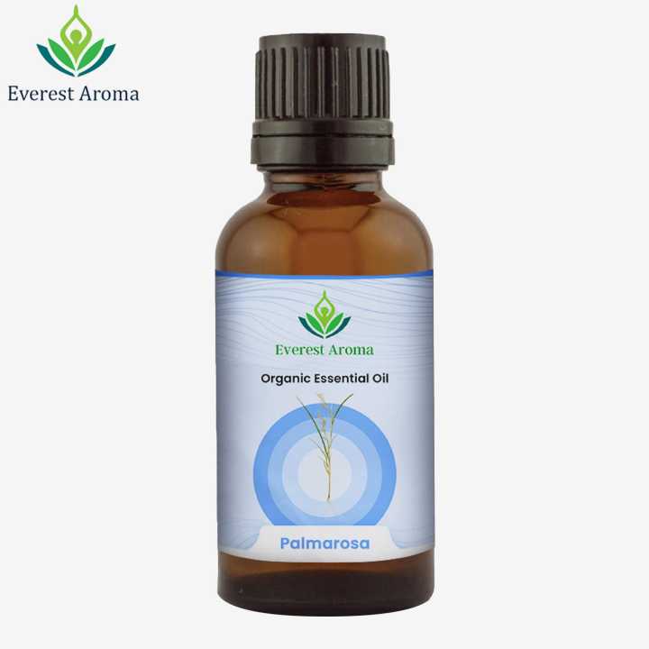 100% Pure Organic Palmarosa (Cymbopogon martini) Essential Oil - 10 ML