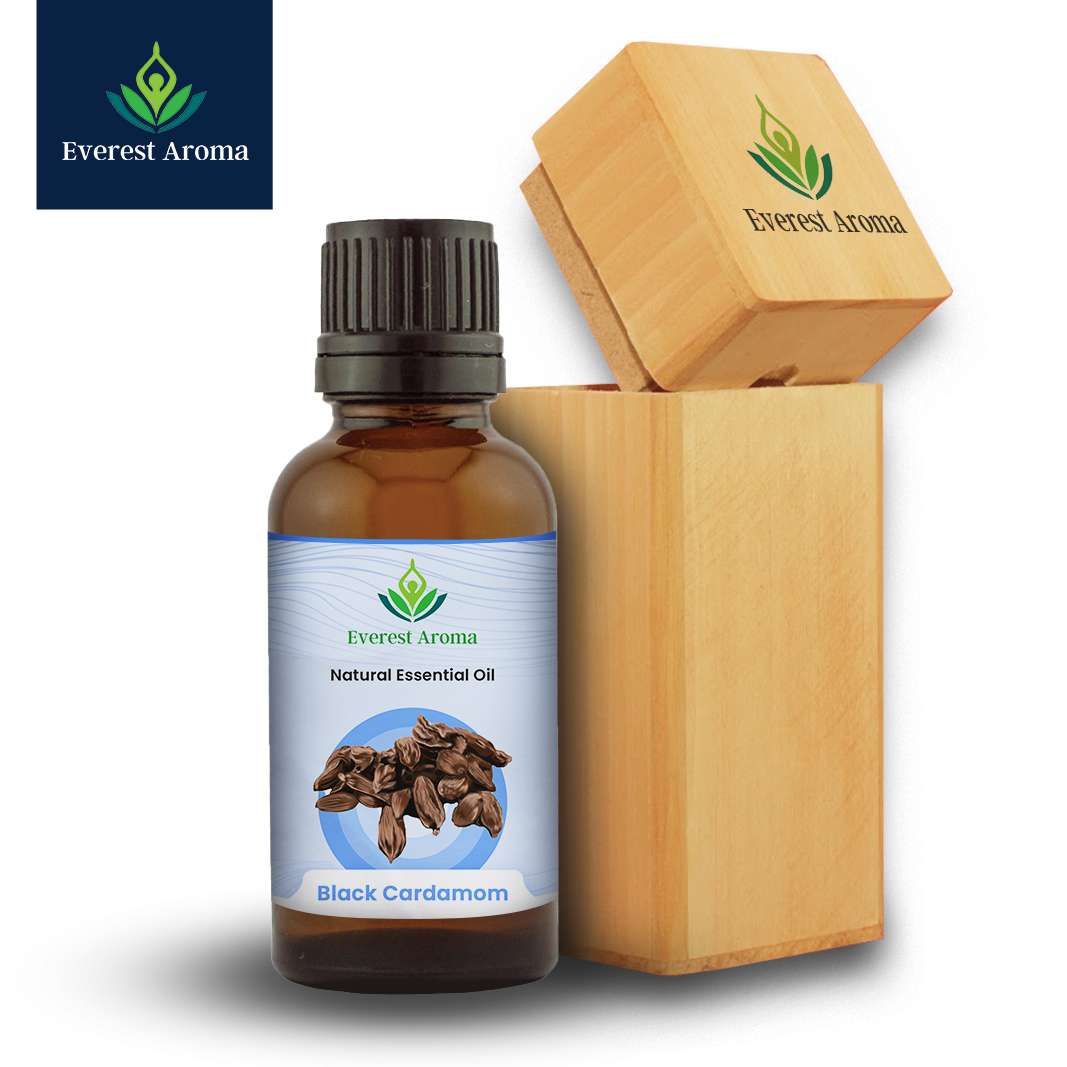 100% Pure organic Black Cardamom essential oil