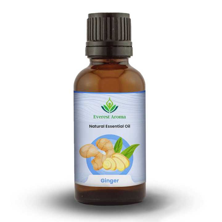 100% Pure Organic Ginger Essential Oil (Zingiber officials) -10 ML